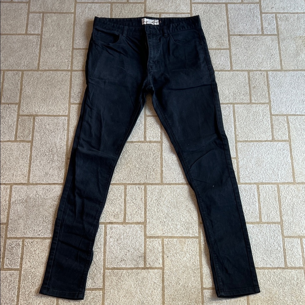 NEXT UK Black Skinny Jeans 32L